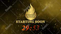create animated countdown timer video up to anytime