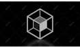 create 3d rotating logo animation, spin loop gif animation