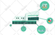 create an animated infographic, flowchart, graph, and diagram