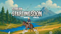 create lofi animated loop video, brb, starting soon, offline screen for stream