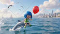 create ai animation story, 3d cartoon or ai music video
