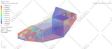 do the fea analysis using hypermesh software and optistruct solver