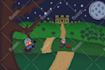 create pixel art backgrounds for games and streams