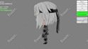 custom 3d modeling character design for 3d vtuber or 3d vroid, 3d rigg, vrchat