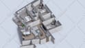 create interior, exterior, architectural 3d floor plan