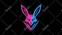 do 360 3d rotating logo animation spin gif perfect loop