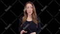 be your spokesperson on green screen