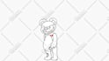 make loop animation for your anime character and background with live2d animate
