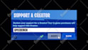 create the best fortnite support creator code animation