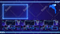 create overlay screen, panels, facecam for your stream