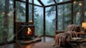 create cozy ambient relaxing rain video for youtube channel