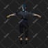 create realistic character model for commercial or games