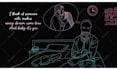 create genuine hand drawn lyric video