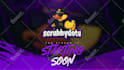 design animated twitch stream overlay, screen, panel, alerts