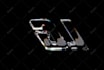 create a cinematic 3d chrome logo animation for your brand or music project