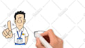 create a custom whiteboard animation doodle explainer video