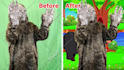 remove your green screen video background