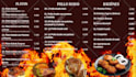 design a digital menu board, animated menu, restaurant menu