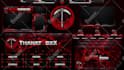 create animated twitch, kick overlay, logo, twitch, kick stream package