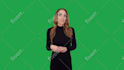 be your spokesperson on green screen
