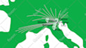 create a 2d map animation