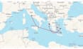 create google maps route animation for travel videos and documentaries