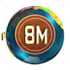 create nice spin globe animation with logo and text