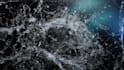 make liquid water splash logo intro animation