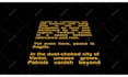 create star wars intro opening text crawl