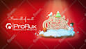 create amazing christmas video, animation card