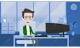 create a 2d animated explainer video or custom animation