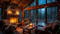 create ultra realistic cozy rain ambience videos for sleep, study, youtube