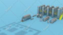 create 3d industrial machinery factory automation video manufacturing animation