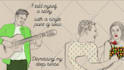 create a unique hand drawn lyric video