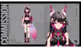 draw high quality vtuber art ready to rig
