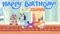 create a personalized birthday greeting video from bluey