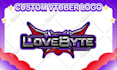 design a cute kawaii logo for vtuber and streamer