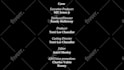 design high quality film and movie opening, end credits in cinematic style
