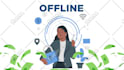 create animated marketing video or 2d animated explainer video with infographics