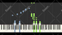 make synthesia piano tutorial video with midi