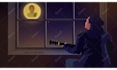 create lofi loop animation illustration and animated gif