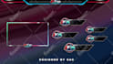 design animated twitch overlay screens and logo