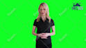 be your enthusiastic presenter with greenscreen