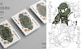 design unique playing card back design