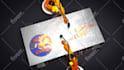 create this industrial robot animation