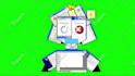 create express pngtuber model or gif tuber model in cute style for live2d model