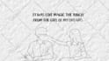 do trendy hand drawn and illustrated  animated lyric video