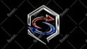 create a metallic chrome 3d spinning and 3d rotating logo