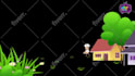 create 2d learning and nursery rhymes video