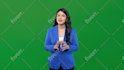 create female spokesperson video in hindi and english
